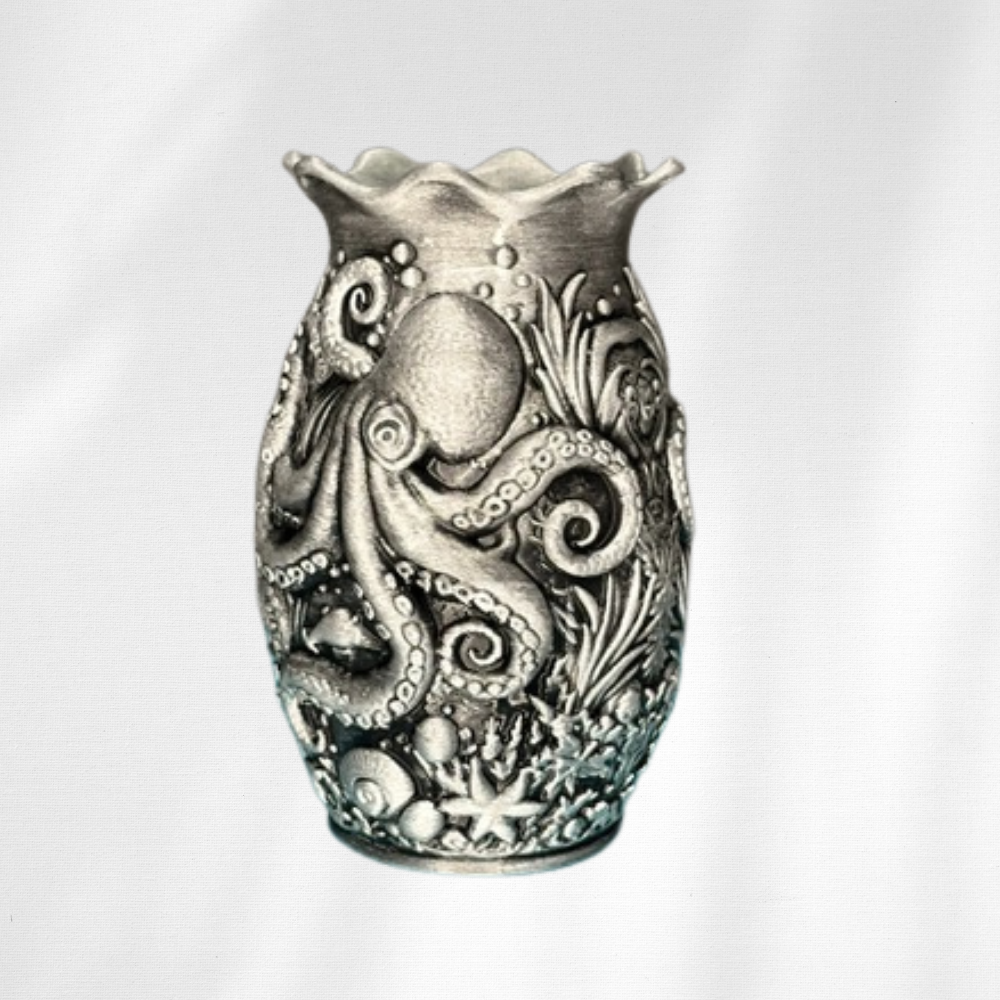 Kraken Octopus Vase – 3D Printed & Hand-Painted