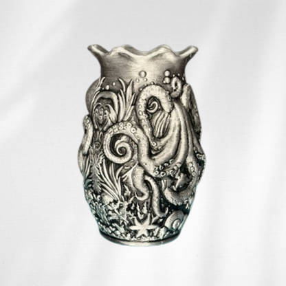 Kraken Octopus Vase – 3D Printed & Hand-Painted
